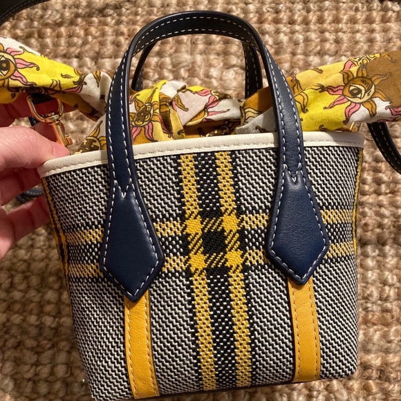 NWT TORY BURCH PERRY MINI TOTE BAG CROSSBODY - Picture 4 of 12